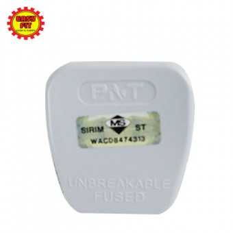 [SIRIM APPROVED]246W 13A PLUG TOP - WHITE (S) SUM 13A FUSED PLUG TOP / 3 PIN FUSED PLUG TOP 13A WITH